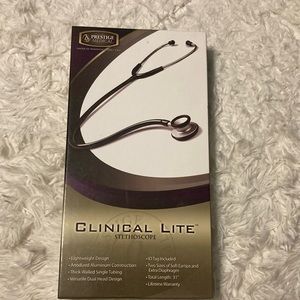 Prestige Medical Clinical Lite Stethoscope Model #121 Color Black Brand New NWT